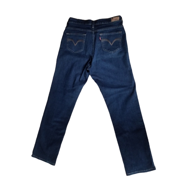 Levi's Perfectly Slimming Blue Jeans Size 12 - Picture 2 of 2